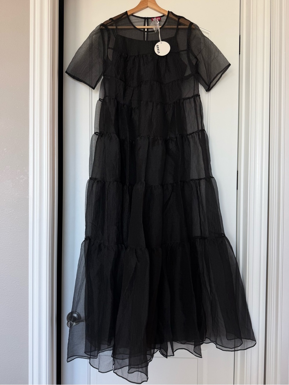 STAUD Hyacinth maxi dress(size L) - Picture 2 of 5